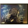 Image 1 : GAME OF THRONES CAST SIGNED 8 X 10 (RA COA)
