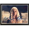Image 1 : EMELIA CLARKE SIGNED GAME OF THRONES 8 X 10 (RA COA)