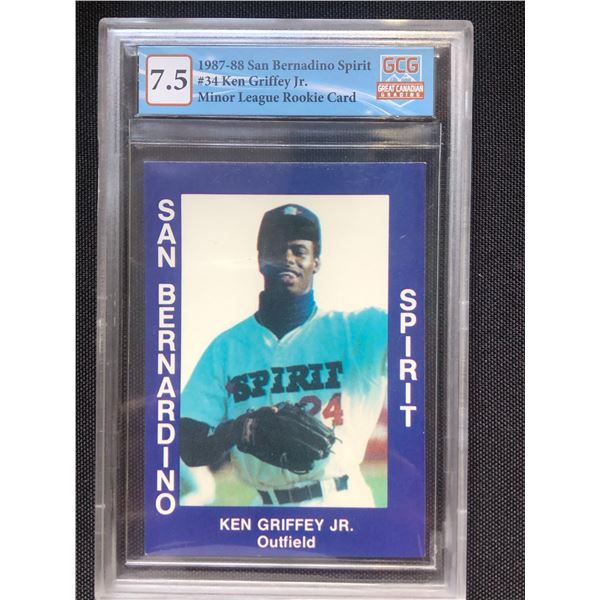 1987-88 SAN BERNARDINO SPIRIT KEN GRIFFEY JR.