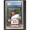 Image 1 : 1992 LEAF BASEBALL PEDRO MARTINEZ ROOKIE CARD (GCG 7.5)