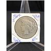 Image 1 : 1927 S  PEACE DOLLAR .900 SILVER
