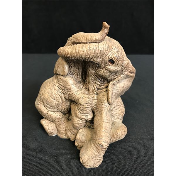 THE HERD BY MARTHA CAREY LTD EDITION ELEPHANT STATUE