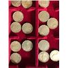 Image 2 : LARGE LOT OF 3 PENCE COINS WITH DISPLAY CASE