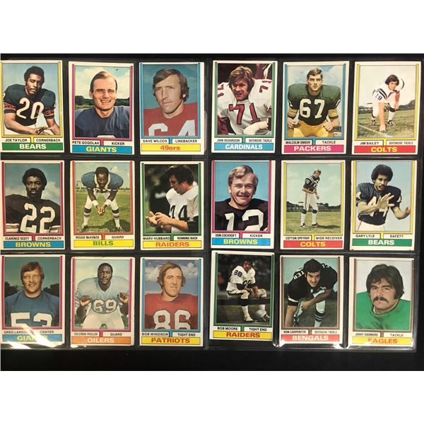 1970s NFL FOOTBALL CARD LOT