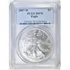 Image 1 : 2007 W AMERICAN SILVER EAGLE PCGS MS 70