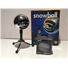Image 1 : Snowball Blue classic studio quality USB microphone & Borne Bluetooth microphone