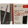 Image 2 : Seagate 2TB backup plus slim portable storage & Adonit Pro 4 precision disc stylus