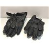 Image 2 : Pair of Alpinestars SP5 black leather motorcycle gloves - size XL from movie set