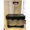 Image 1 : Large black & stainless finish tool chest on wheels