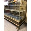 Image 2 : Large antique oak & glass display showcase - approx. 8ft across x 3 1/2ft tall x 2ft depth (some rep