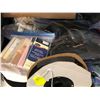 Image 2 : Shelf lot full of assorted special effects productions industry materials for props - fabrics/ ladie