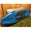 Image 2 : New Seaflo 9 1/2ft long x 3ft wide paddle board w/ paddle (blue)