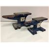 Image 1 : 2 bench mount anvils - 24lb & 11lb