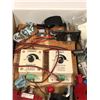 Image 2 : Box full of assorted dimmer switches/ shut-offs/ air gauges etc.
