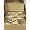 Image 2 : 2 boxes full of "new" assorted paint brushes