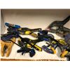 Image 2 : Large group of assorted furniture clamps/ bar clamps & carpentry clamps