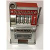 Image 2 : Vintage cast metal Nevada Reno one armed bandit slot machine