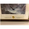 Image 2 : Framed "Save The Eagle, Proud And Free" print signed by artist Ted Blaylock - 18in x 24in