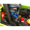 Image 2 : Big green plastic storage bin filled w/ assorted items - some good, some for parts or repair