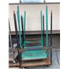 Image 2 : Lot of 6 metal wheel carts