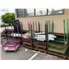 Image 1 : Lot of 8 metal wheel carts
