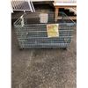 Image 1 : Heavy duty folding cage pallet