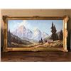 Image 2 : Original Oil on canvas painting by Haller