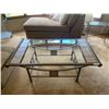 Image 1 : Glass-Top Coffee Table