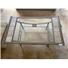 Image 3 : Glass-Top Coffee Table