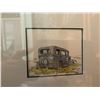 Image 3 : 2 Small Car Paintings by D.E. Ripley