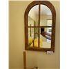 Image 2 : Window Frame Mirror, Circular Wall Mirror, Wall Candelabra