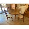 Image 2 : Teak Dinner Table with 3 Chairs