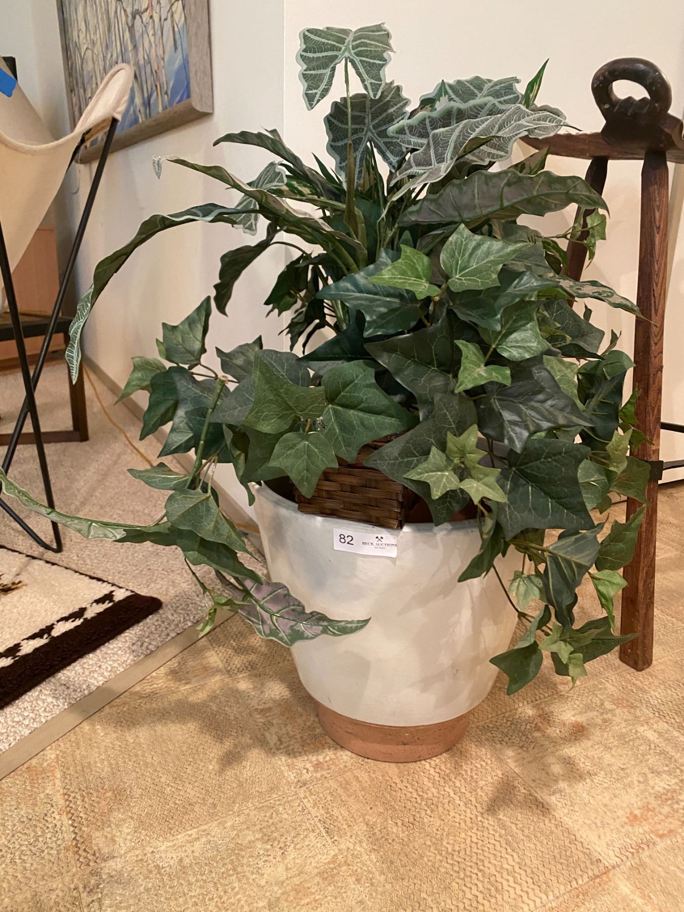 Artificial Plant & Pot