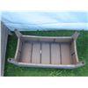 Image 16 : Qty 2 Synthetic Rattan Armchairs 28"x27"x25" w/ 2 Ottomans & Matching Table 14"Dx20"H
