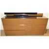 Image 1 : Samuelson Wooden Dresser w/ 6 Drawers  72"x24"x34"H