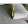 Image 14 : Beige Upholstered Armchair 35"x23"x28"H w/ Matching Ottoman 35"x22"x14"H