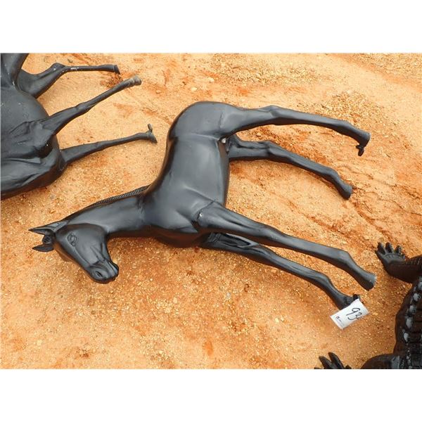 ALUMINUM HORSE/ METAL HORSE/ LAWN ART
