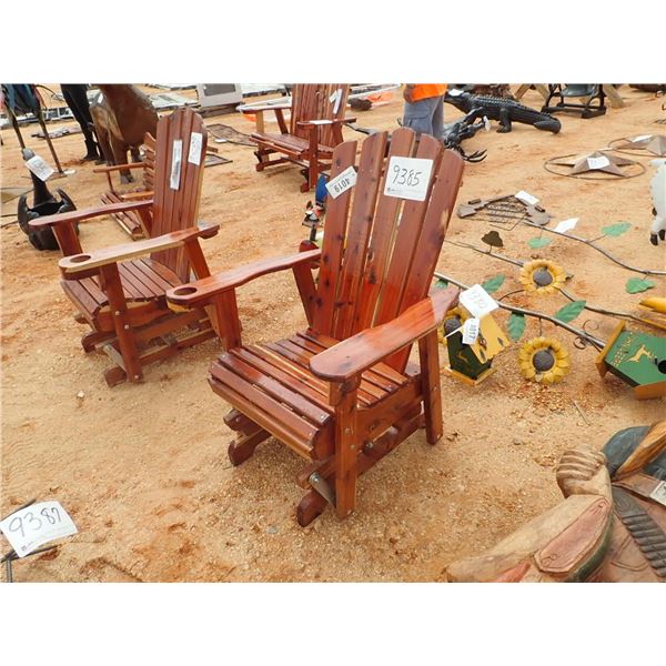 RED CEDAR GLIDER ROCKER (C6)