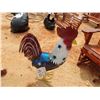 Image 2 : RED, WHITE & BLUE ROOSTER, METAL ART