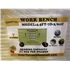 Image 2 : YELLOW STEELMAN 7 DRAWER 2 DOOR MOBILE WORK BENCH H38" X W57" X D20.5" WITH ALL TERRAIN WHEELS,