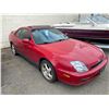 Image 2 : 1997 HONDA PRELUDE V-TEC 2 DR COUPE, RED, VIN# JHMBB6140VC800728