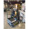 Image 2 : BIL-JAX TOM C.A.T 15 3 STAGE 14'8" REACH 350LBS CAPACITY SINGLE PERSON 12V ELECTRIC MAN LIFT WITH