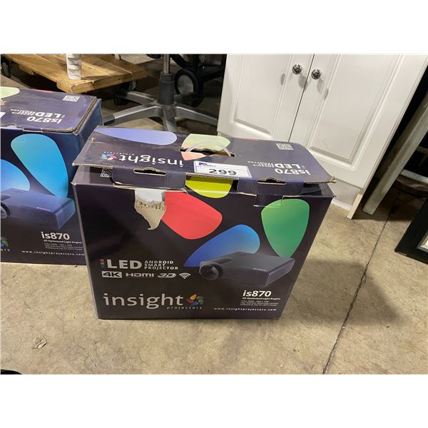 INSIGHT IS870 4K 3D LED ANDROID SMART PROJECTOR WITH INSIGHT IS72 insight-is870-4k-3d-led-android-smart-projector-with-insight-is72