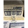 Image 2 : 7 BOXES OF 3 DOZEN EMBASSY 2 OZ COMMERCIAL GRADE BRANDY GLASSES