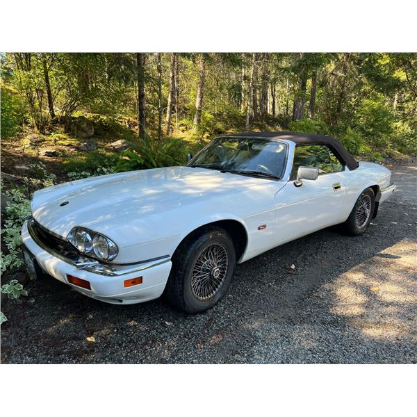 *NANOOSE* 1995 JAGUAR XJS, 2DR CONVERTIBLE, WHITE, VIN # SAJNX2741SC196863
