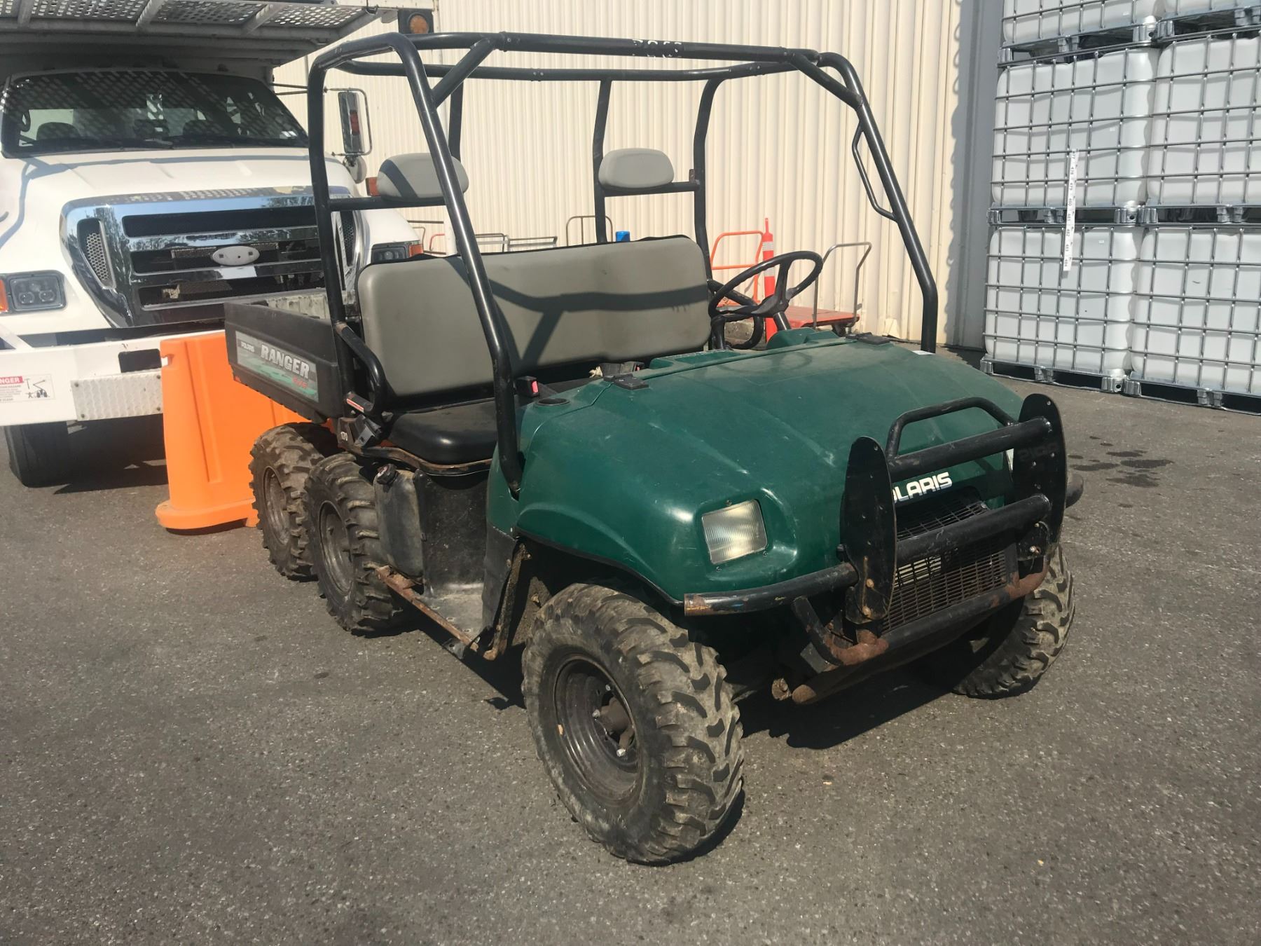 2003 POLARIS RANGER 6X6 ATV, GREEN, VIN # 4XARF50A02D826670