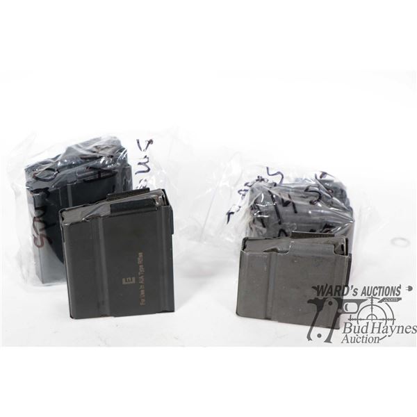 Three stamped metal rifle 10 round rifle mags for AIA type rifles and ...