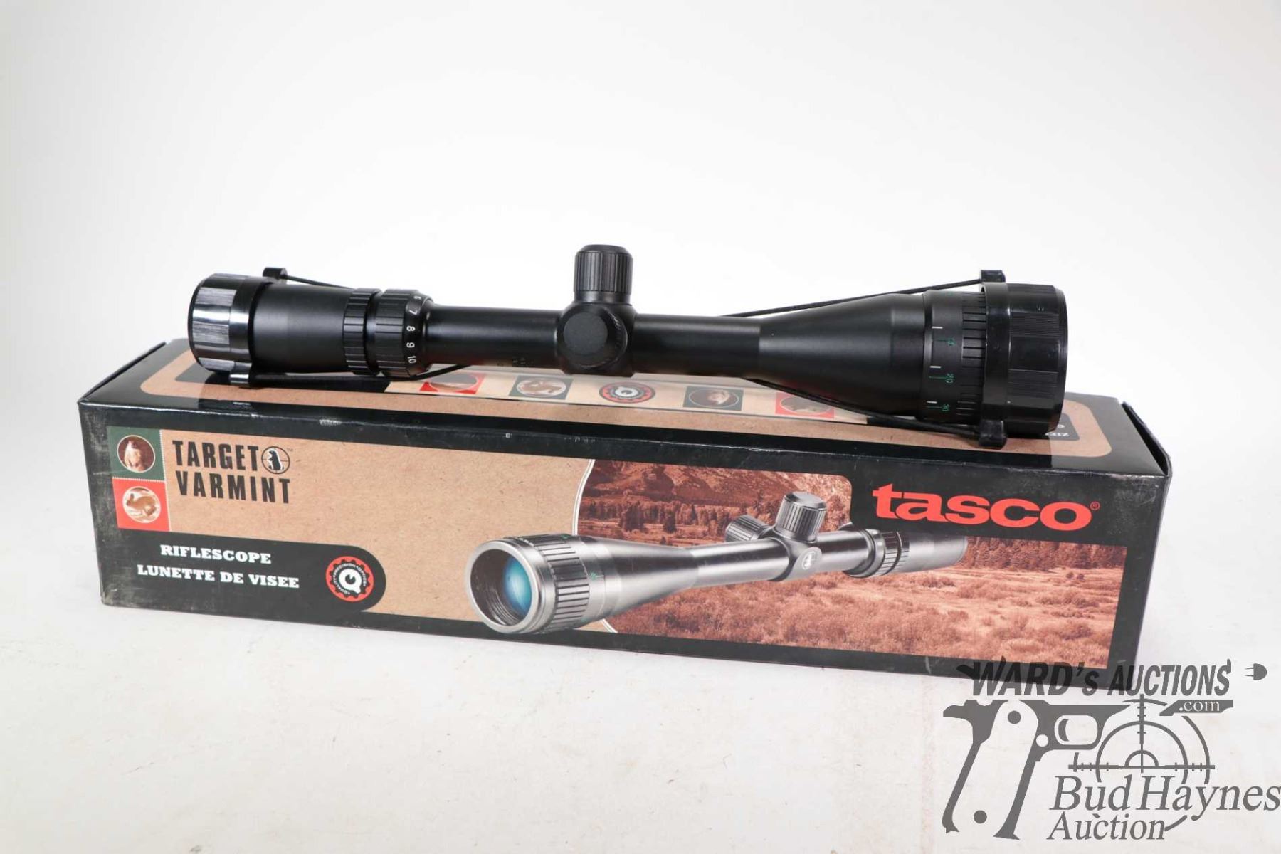 Tasco 2.5X-10X-42 scope with original box