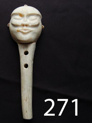 NORTHWEST COAST BONE RATTLE