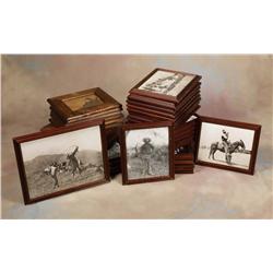 68 Framed Decorative Photographs from the Ranchers Club